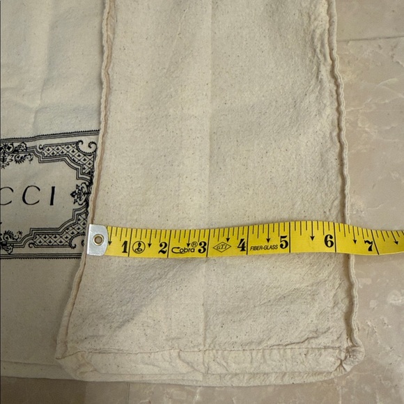 Gucci Ivory Canvas Logo Tote - Picture 11 of 12